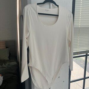 Size XL, light cream bodysuit